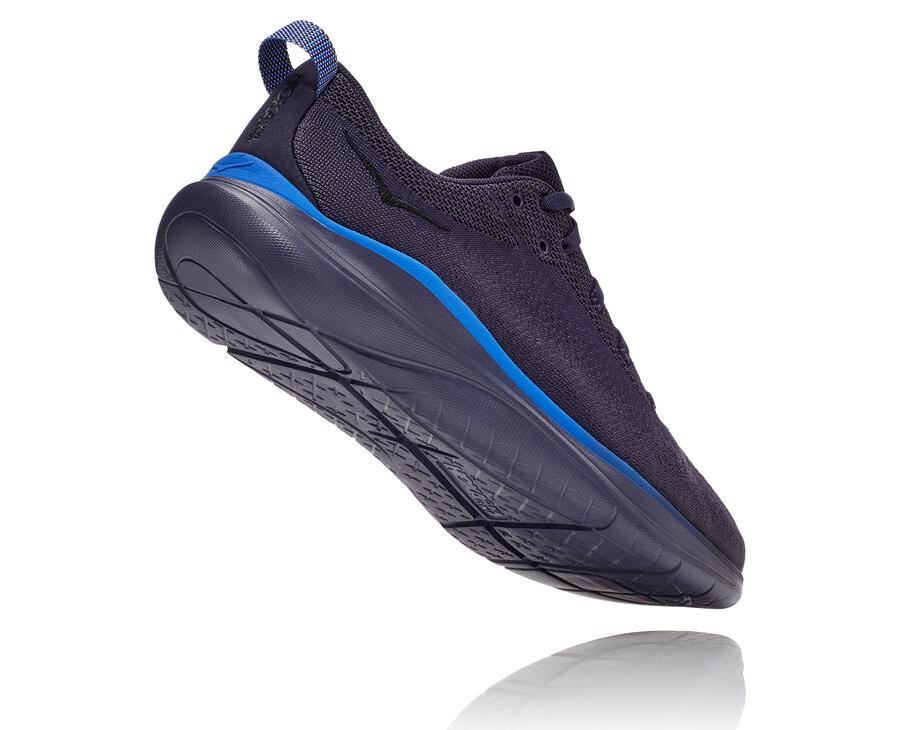 Hoka Australia One One Hupana Flow - Mens Running Shoes Navy - LEKFR-3168